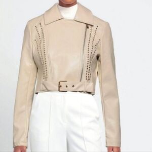 Gio Cellini Faux Leather Jacket